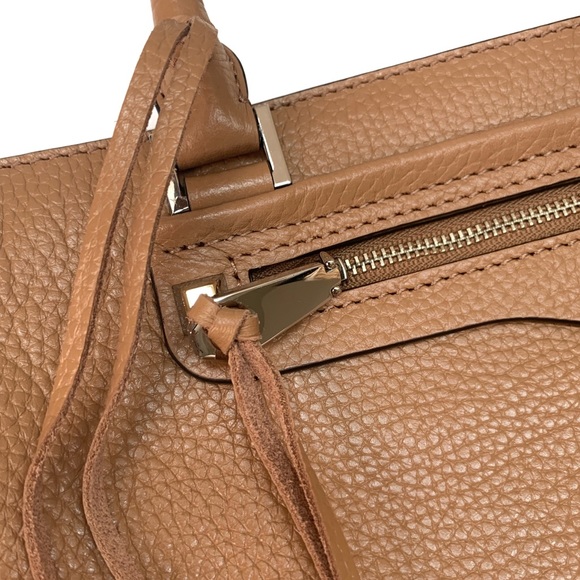 LAST | regan pebbled leather satchel tote | - Picture 12 of 15